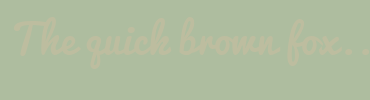 Image with Font Color BDBD9F and Background Color AEBD9F